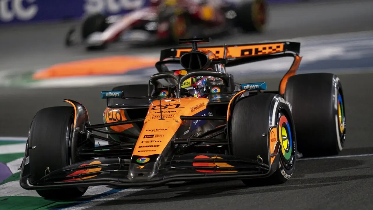 Oscar Piastri durante el GP de Arabia Saudi. / James Gasperotti