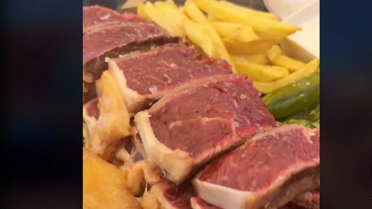 Carne de la que se puede disfrutar en el restaurantes. / RRSS
