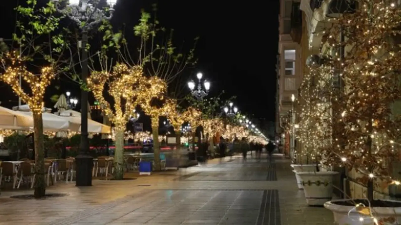 Una zona del paseo Pereda en Santander. / A.S.