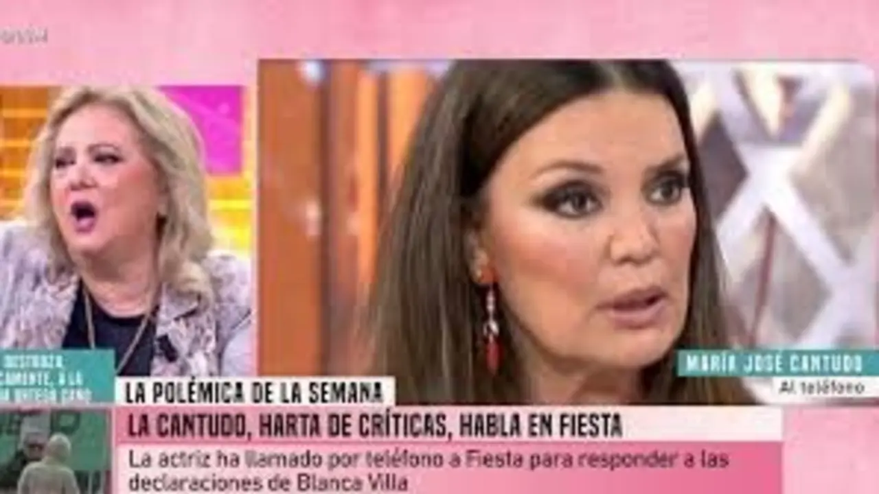 Cantudo intervino en directo negando conocer a Villa y anunci&oacute; otra demanda por injurias. / Telecinco