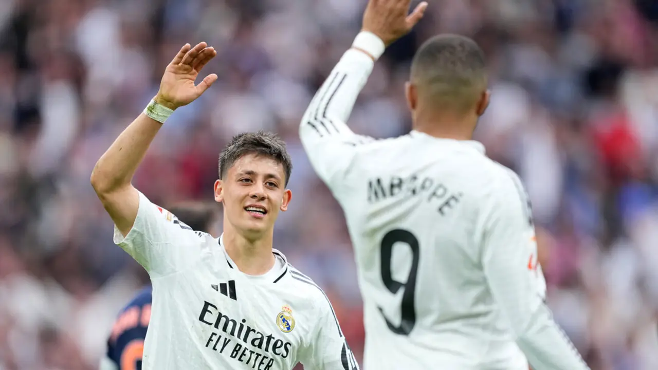 Los jugadores del Madrid celebran un gol. / AFP7