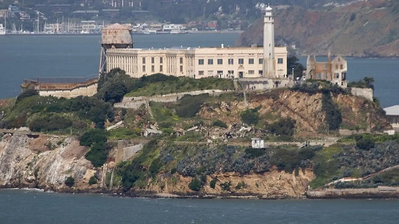 La isla de Alcatraz, en la costa de San Francisco, California. / EP