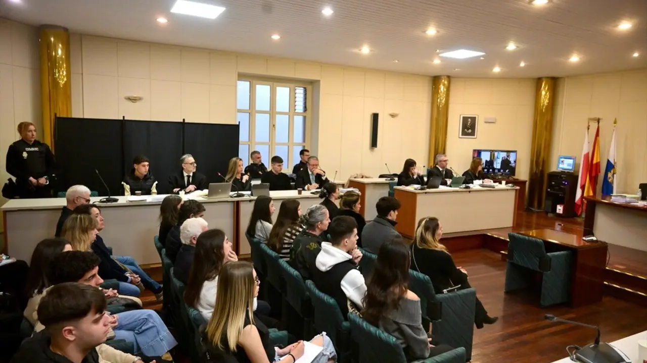 Una de las sesiones del juicio. / Nacho Cubero