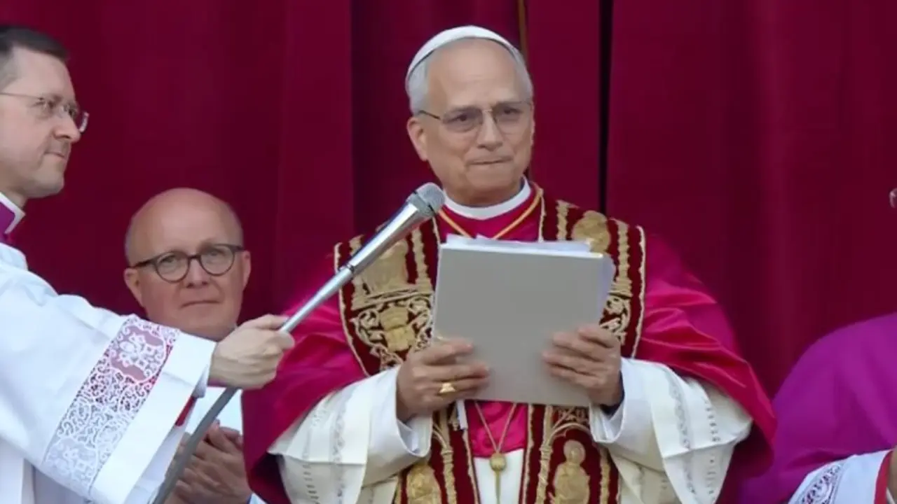 El Papa, Le&oacute;n XIV. / TVE