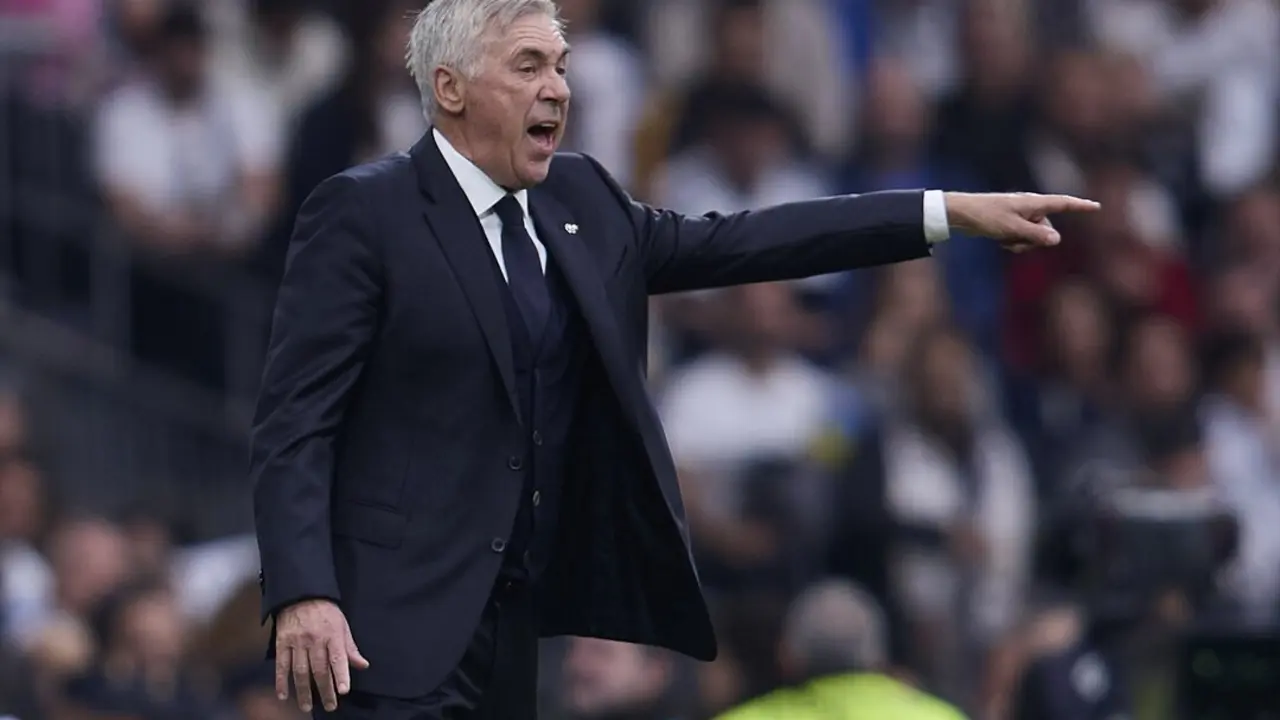 El entrenador italiano del Real Madrid, Carlo Ancelotti. / Ruben Albarran