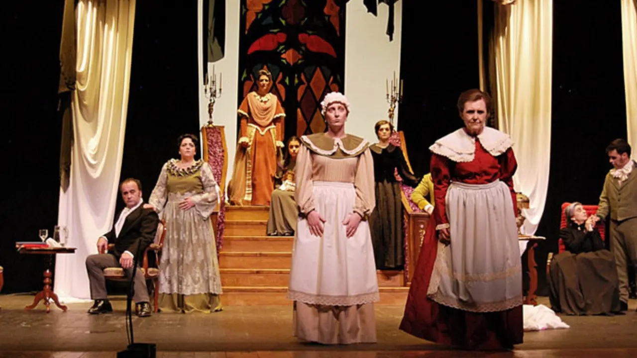 Escena de la obra 'Lady Violet' de carpe Diem Teatro. / x