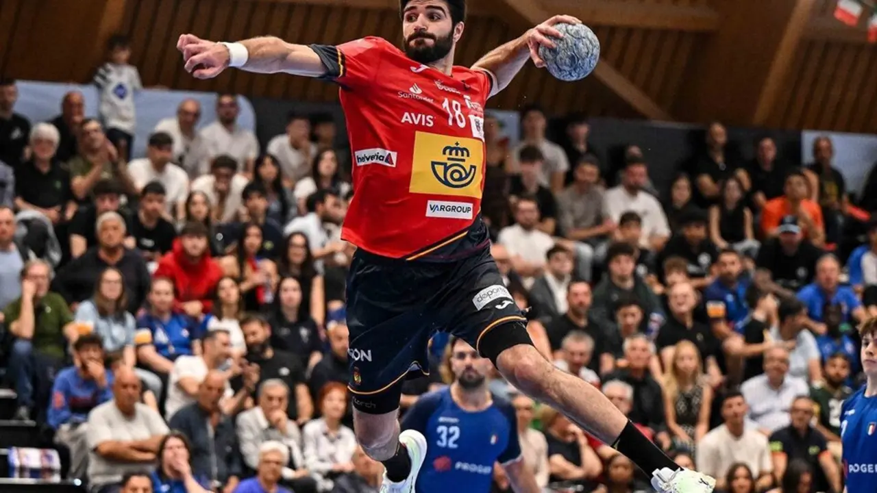 Selecci&oacute;n espa&ntilde;ola masculina de balonmano. / RFEMB