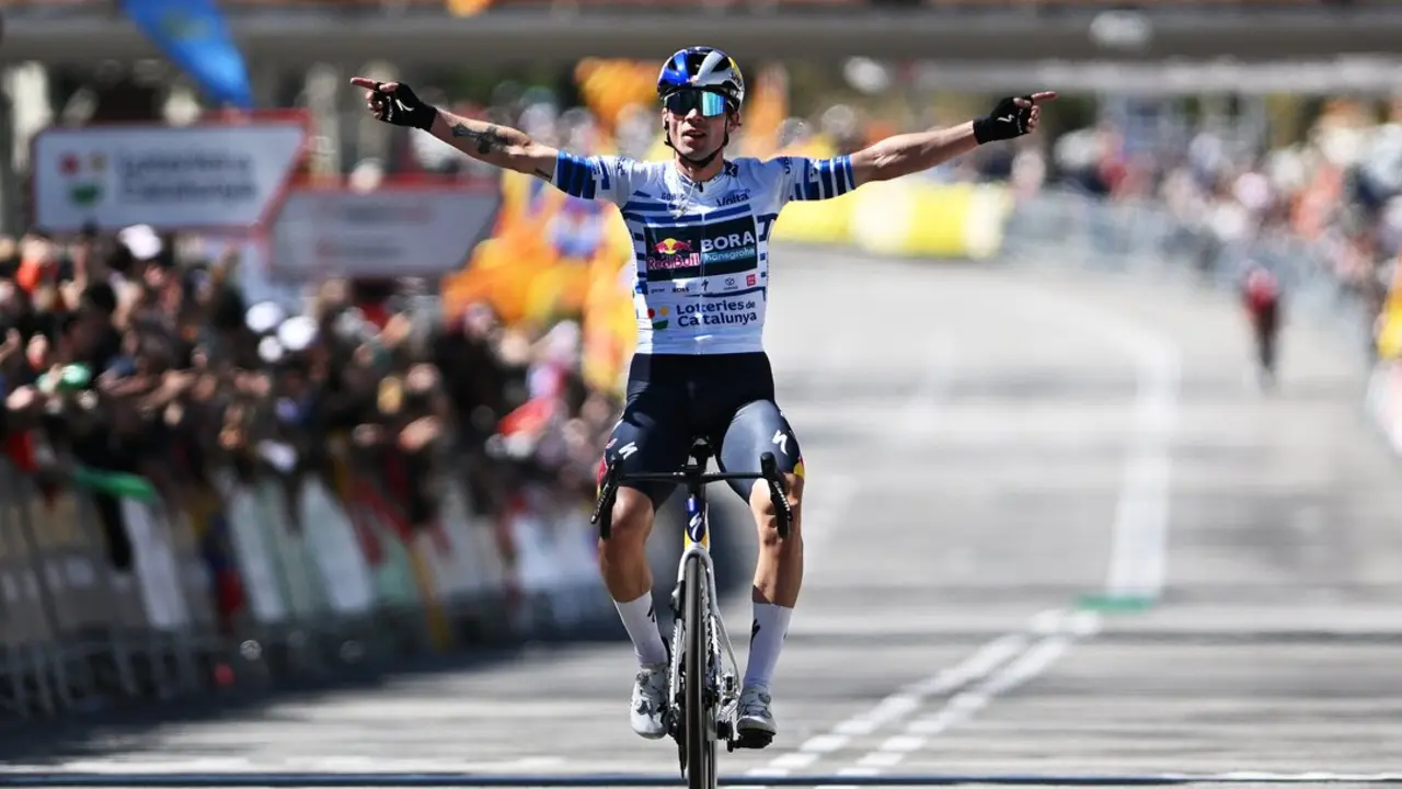 El ciclista, Primoz Roglic. / X