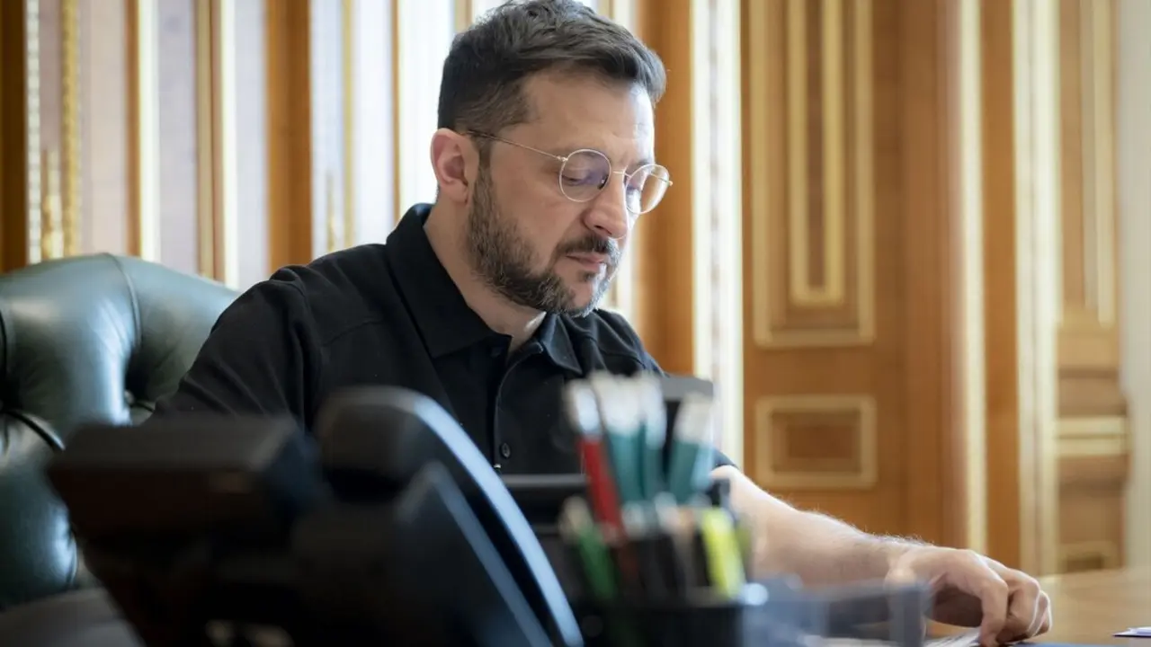 El presidente de Ucrania, Volodymir Zelenski. / EP