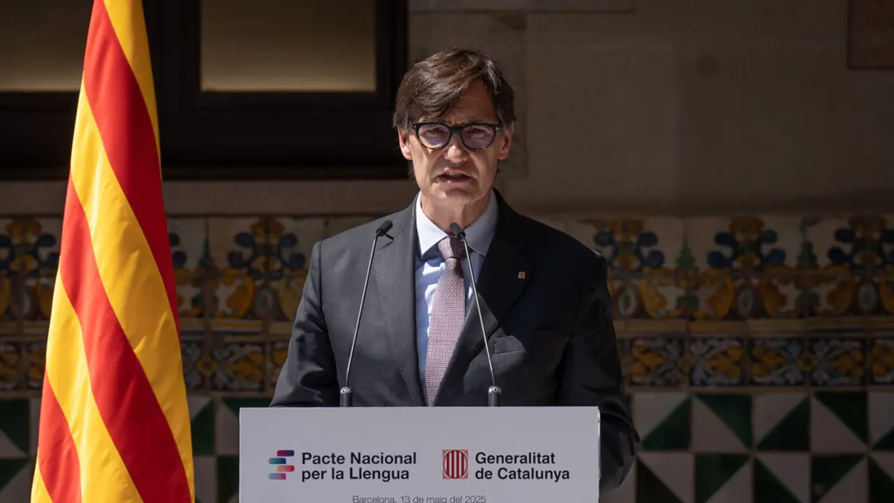 El presidente de la Generalitat, Salvador Illa. / EP