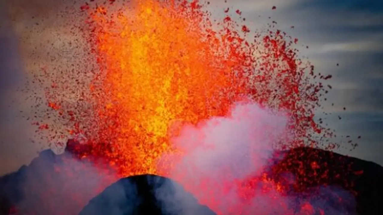 Una erupci&oacute;n de un volc&aacute;n. / A.S.