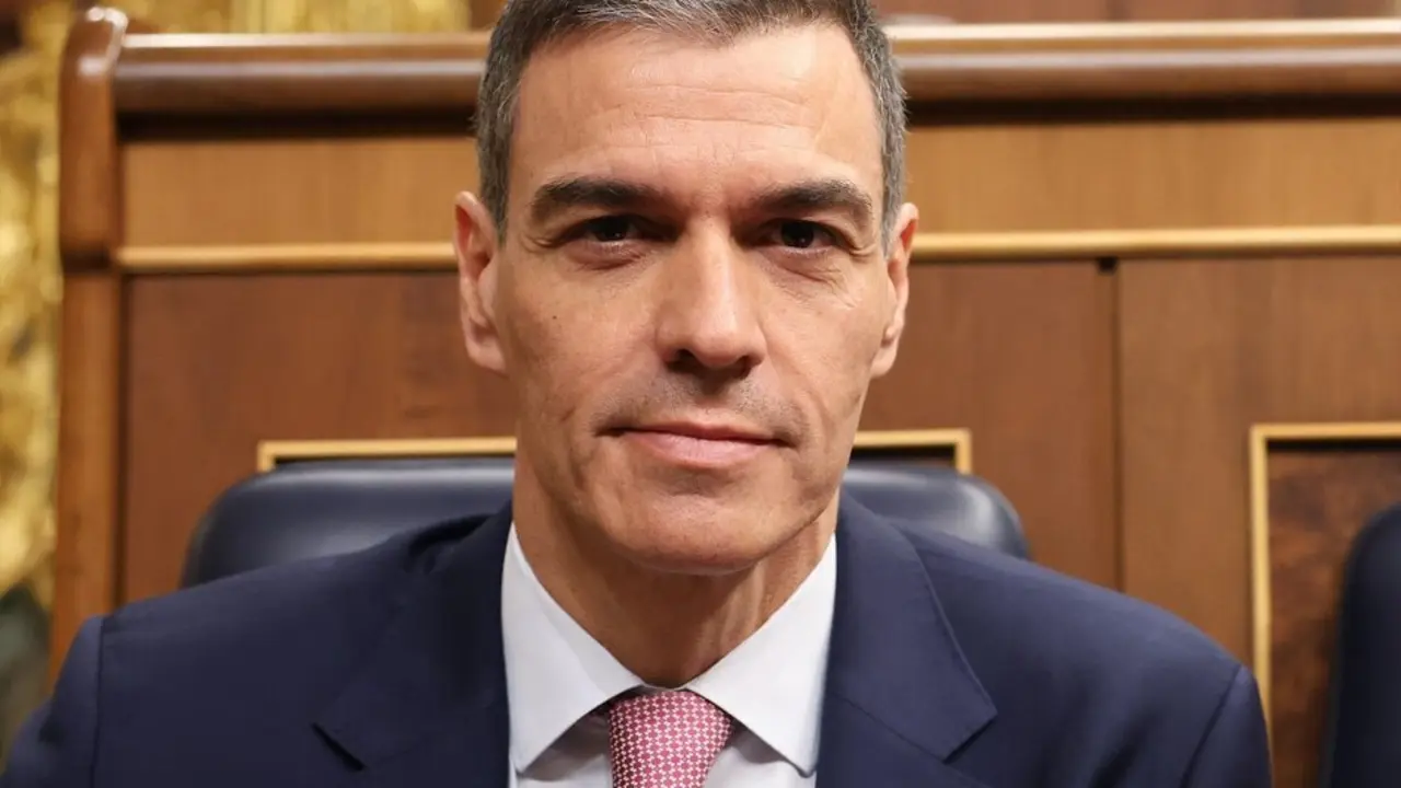El presidente del Gobierno, Pedro S&aacute;nchez, durante una sesi&oacute;n de control al Gobierno en el Congreso de los Diputados. / Marta Fern&aacute;ndez