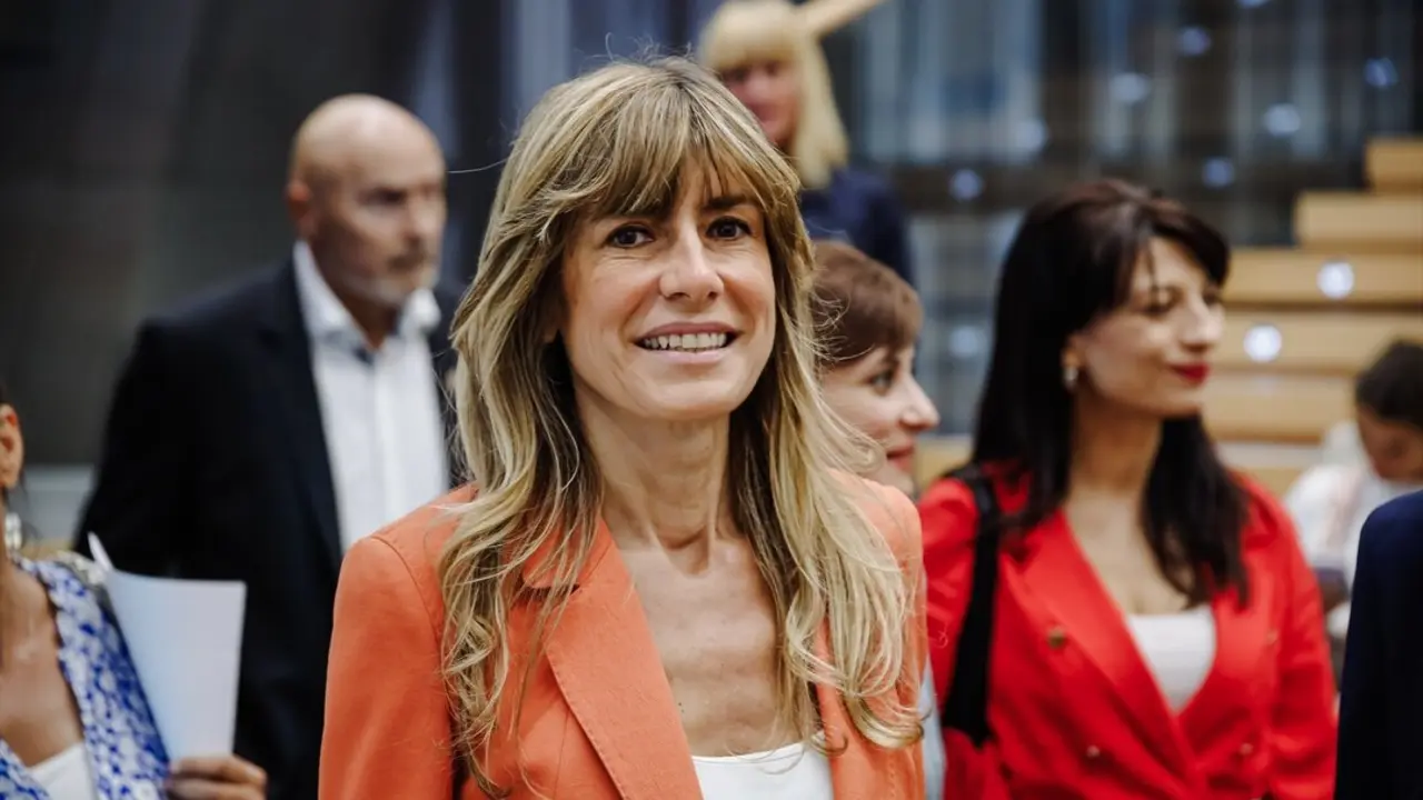 La esposa de Pedro S&aacute;nchez, Bego&ntilde;a G&oacute;mez. / Carlos Luj&aacute;n