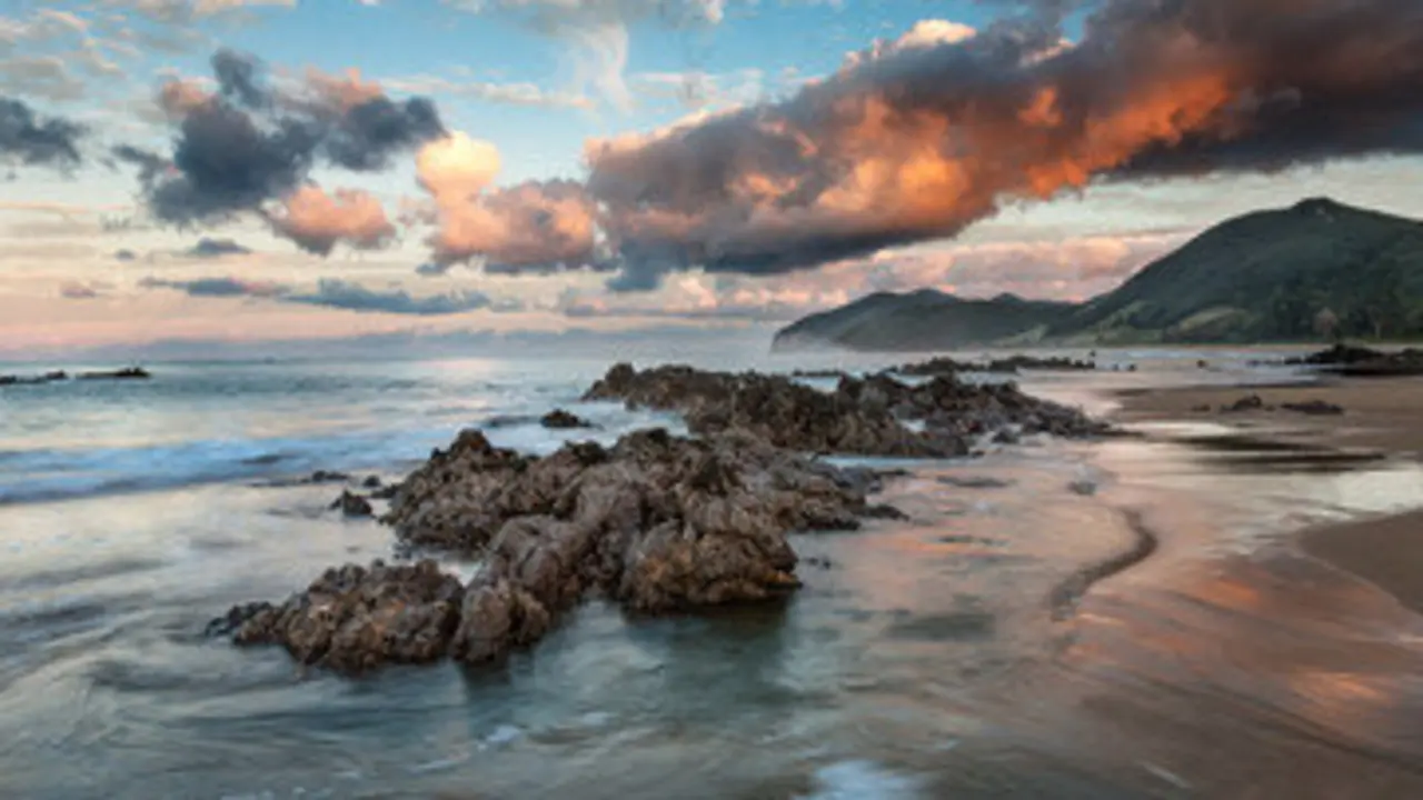 Uno de los paisajes de las playas de Noja. / A.S.P