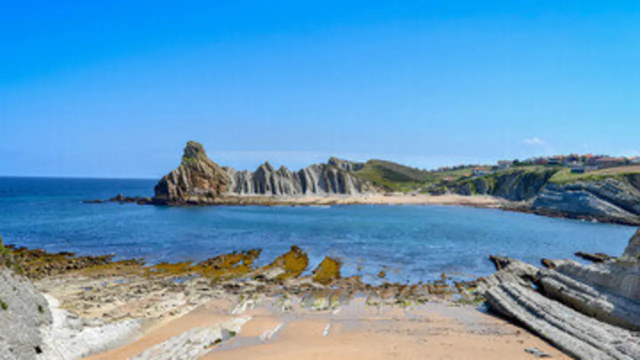 La playa de Portio. / A.S.P
