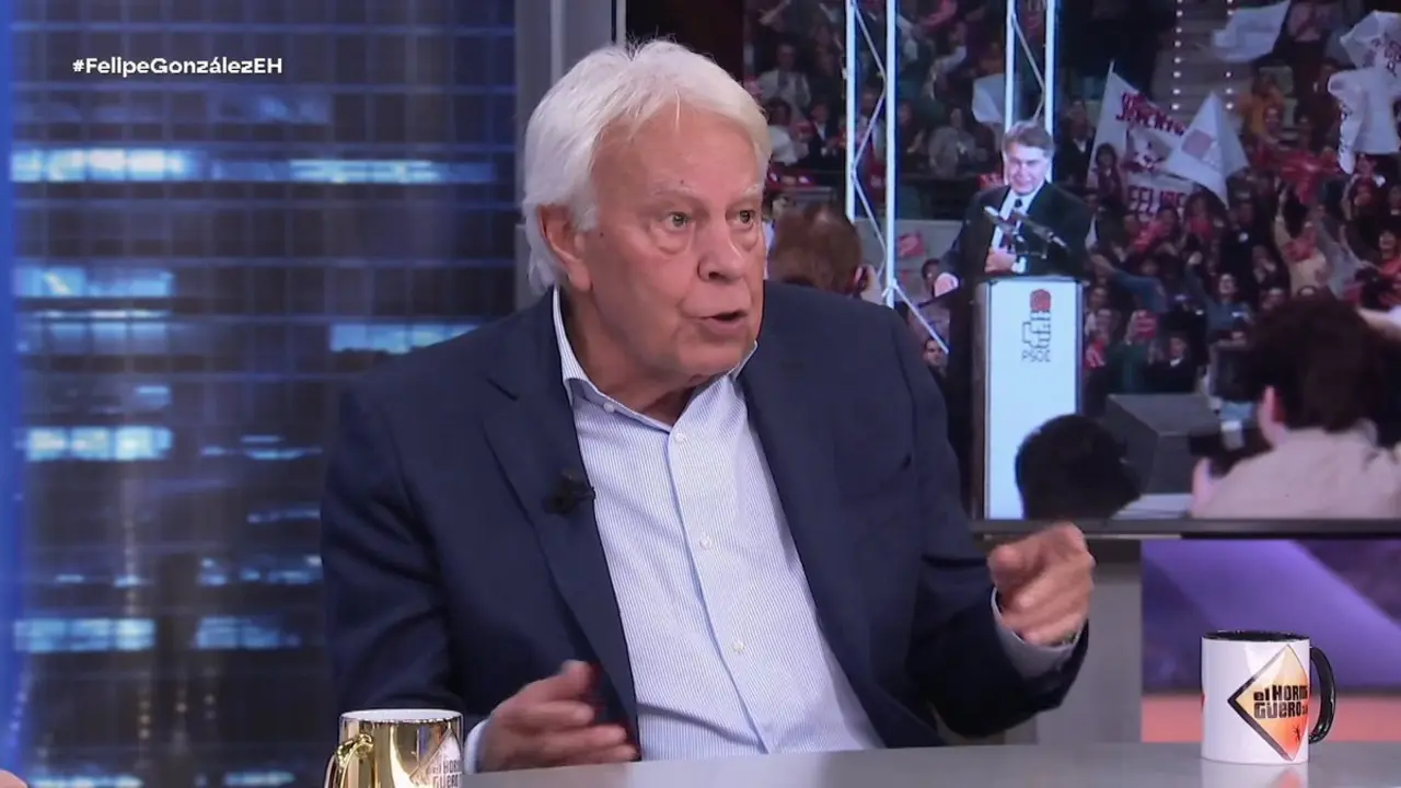 Felipe Gonz&aacute;lez en El Hormiguero. / A3