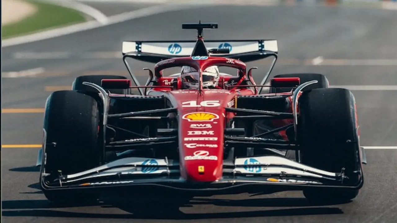 harles Leclerc ha comenzado el GP de M&oacute;naco como so&ntilde;aba: liderando los entrenamientos libres. / x