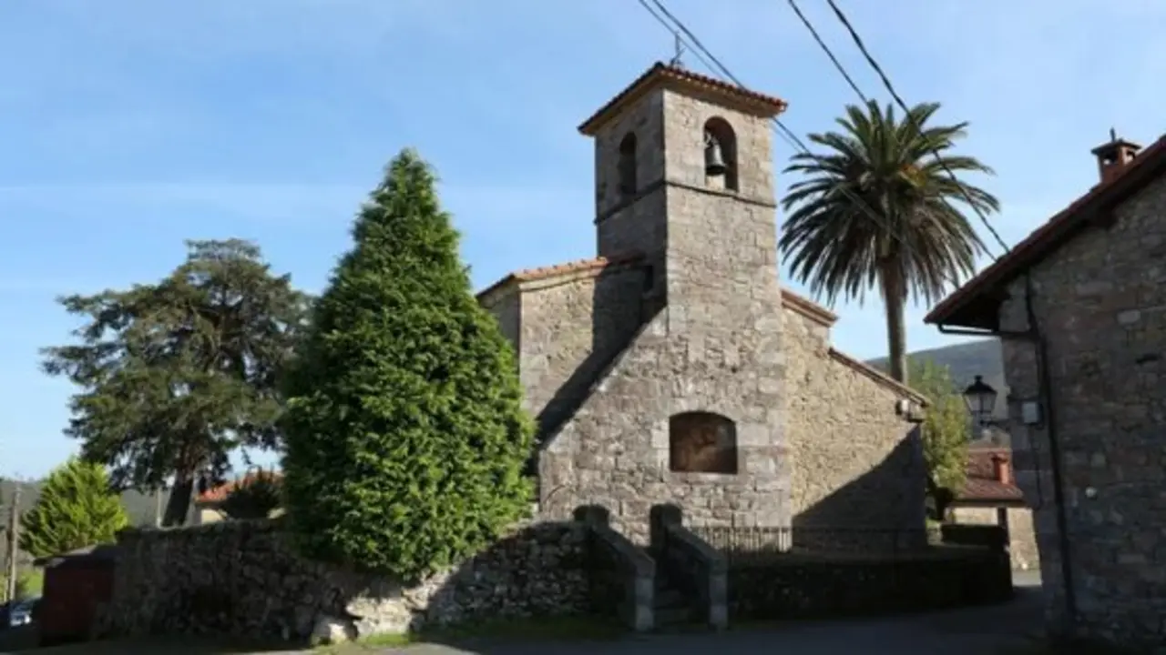 Iglesia de San Vicente Martir, en San Vicente del Monte. / A.S.