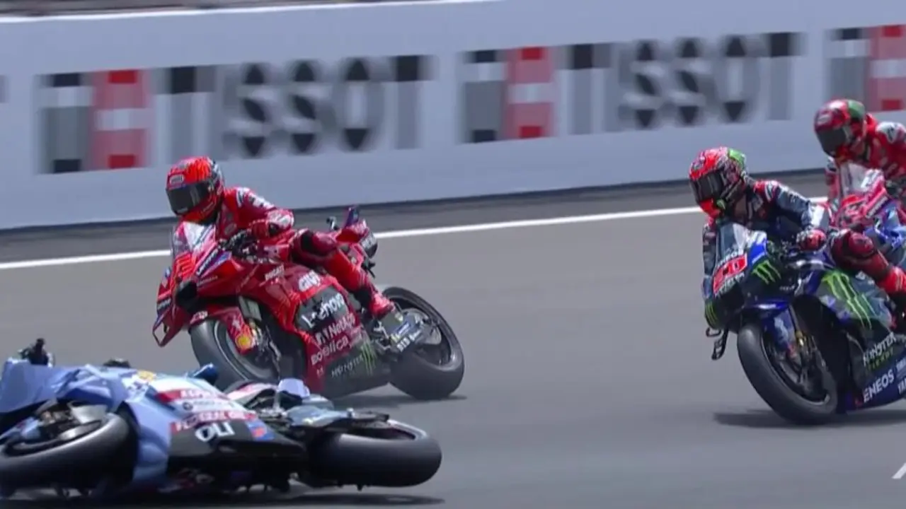 M&aacute;rquez sigue primero tras lograr el podio en Silverstone. / MotoGP