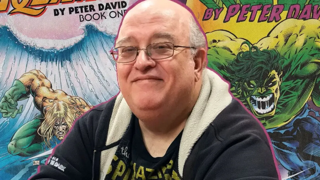 El guionista, Peter David. / Akira Comics