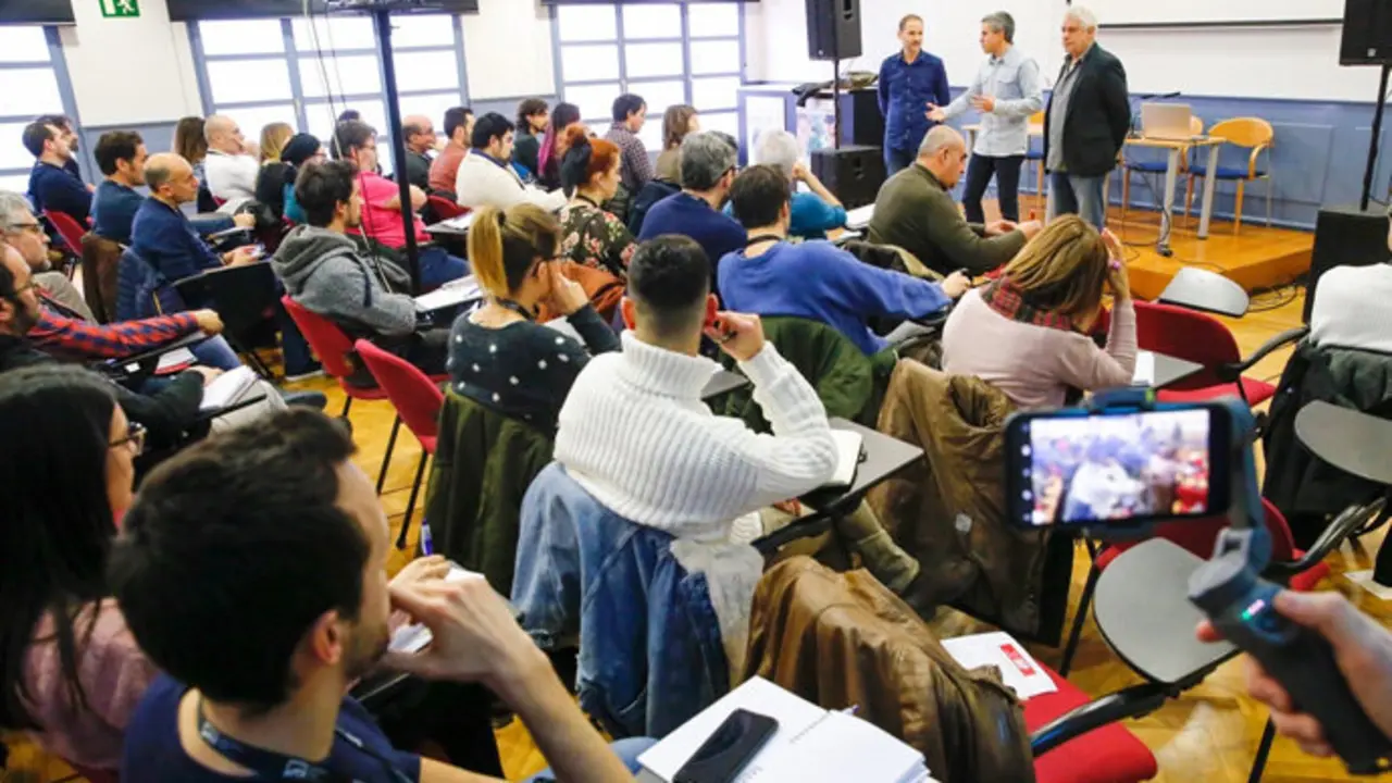 Uno de los talleres de cine en la filmoteca en una edici&oacute;n anterior. / x