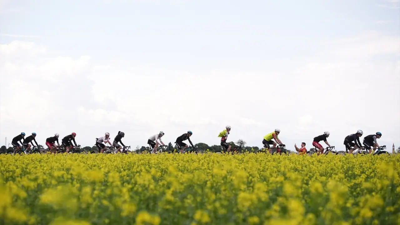 Los ciclistas en la etapa 14 del Giro. / Marco Alpozzi