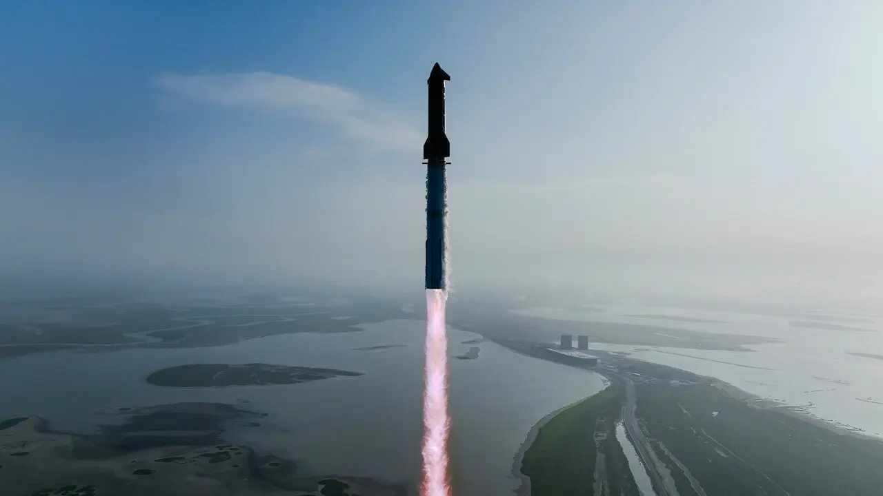 El cohete lanzado por Space X. / Space X