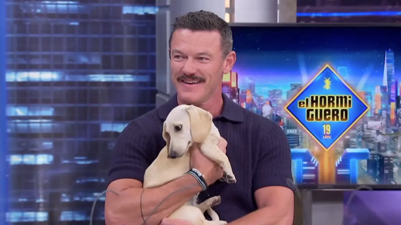 Luke Evans durante su entrevista en El Hormiguero. / A3