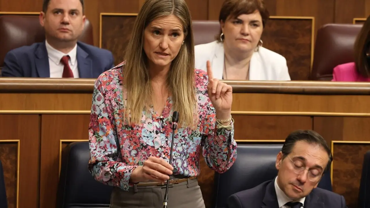 La vicepresidenta tercera y ministra para la Transici&oacute;n Ecol&oacute;gica, Sara Aagesen. / Marta Fern&aacute;ndez