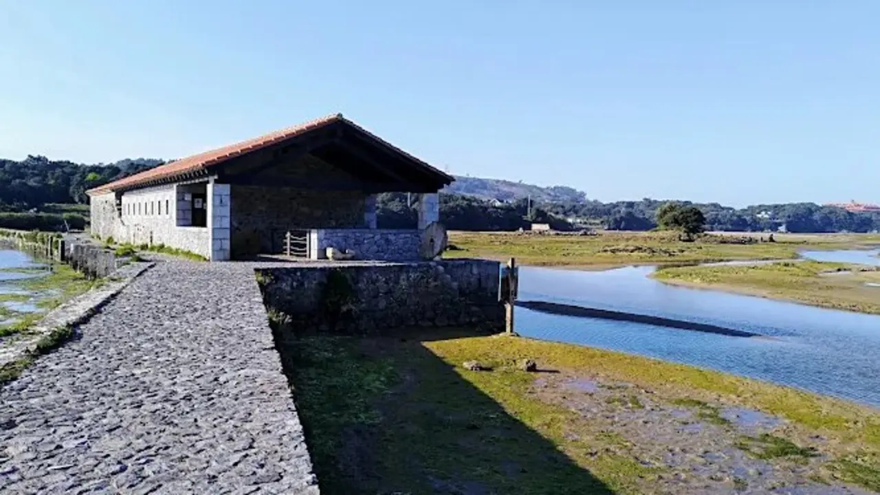 Vista del molino de Santa Olaja. / A.E.