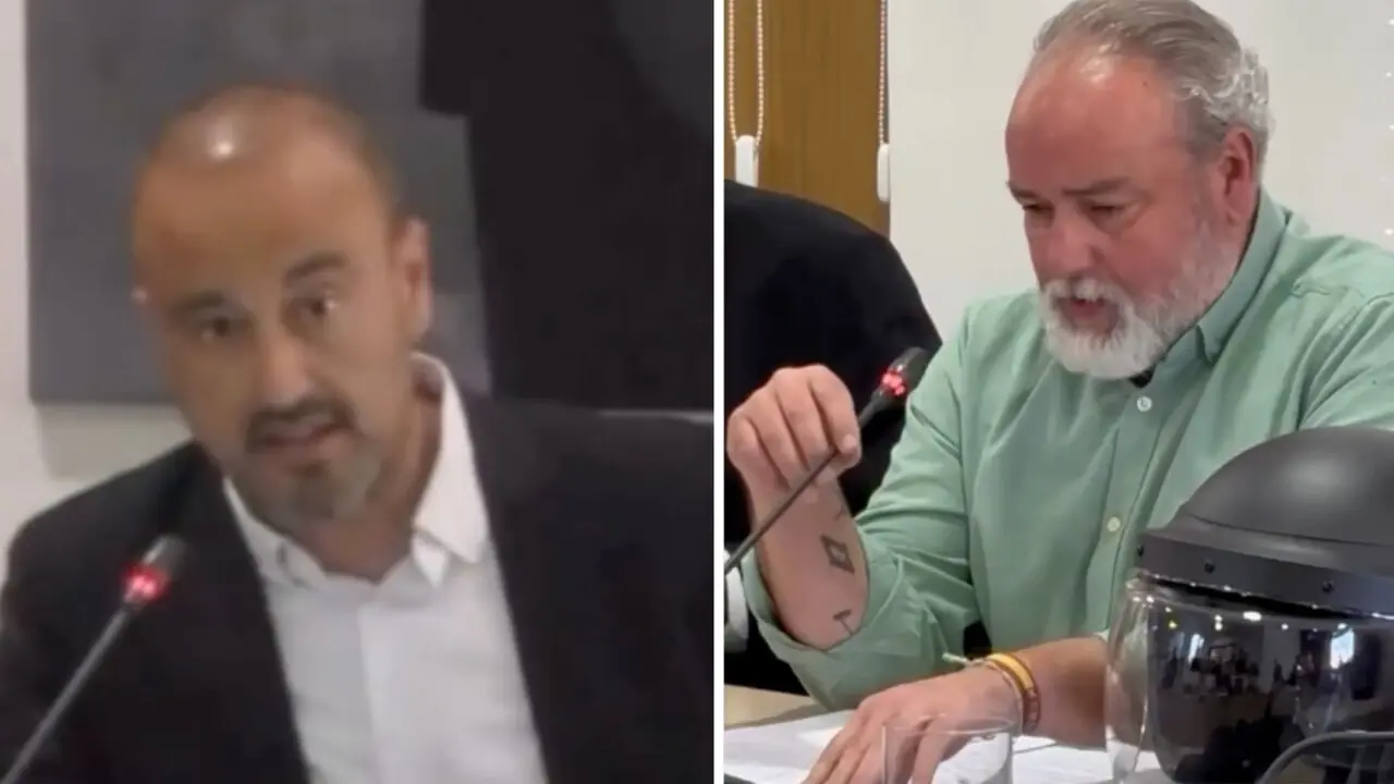 El alcalde de Torrelavega censura en el Pleno. / A.E.