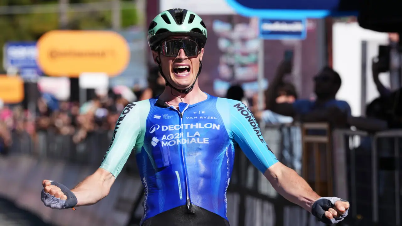 El ciclista franc&eacute;s Nicolas Prodhomme (Decathlon AG2R La Mondiale Team). / X