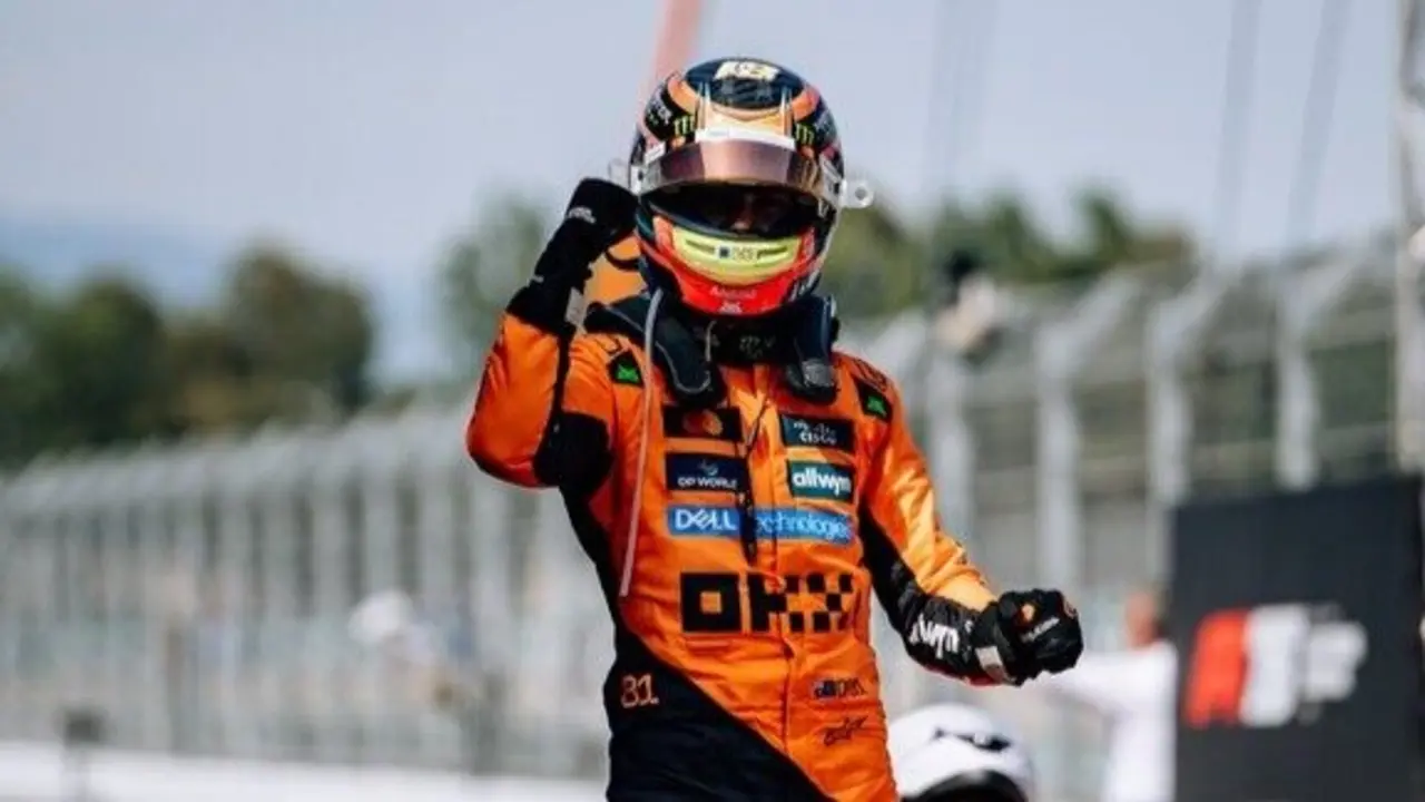 El piloto, Oscar Piastri. / X