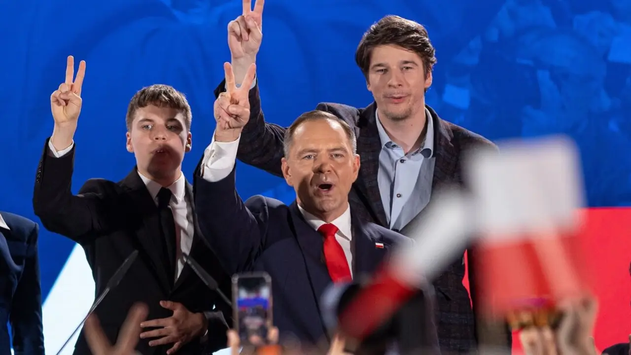 Karol Nawrocki ha ganado la segunda vuelta de las elecciones. / Antoni Byszewski
