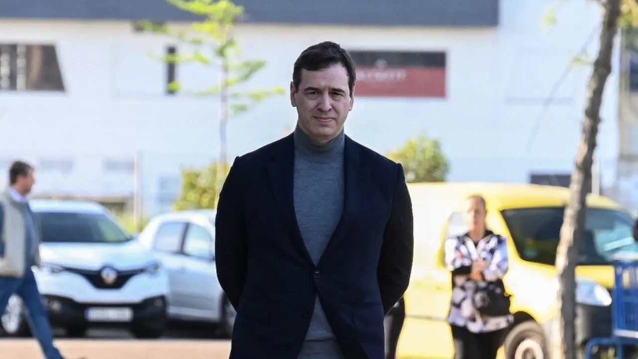 El hermano de Pedro S&aacute;nchez, David S&aacute;nchez, a su llegada a declarar en calidad de investigado. / Andr&eacute;s Rodr&iacute;guez