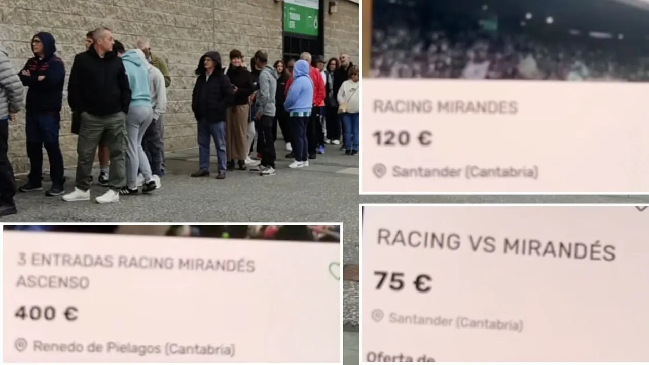 Gente en la cola y algunos casos de reventa en plataformas digitales. / A.E.