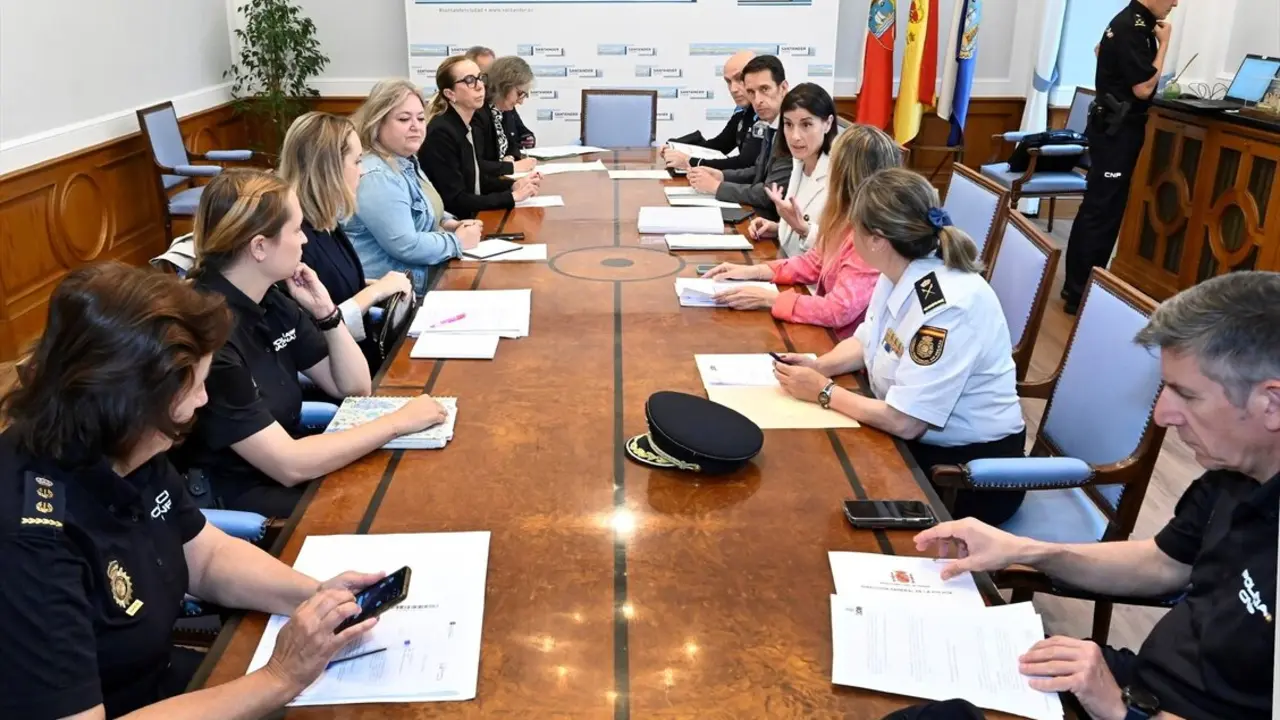 Junta Local de Seguridad en Santander. / A.E.