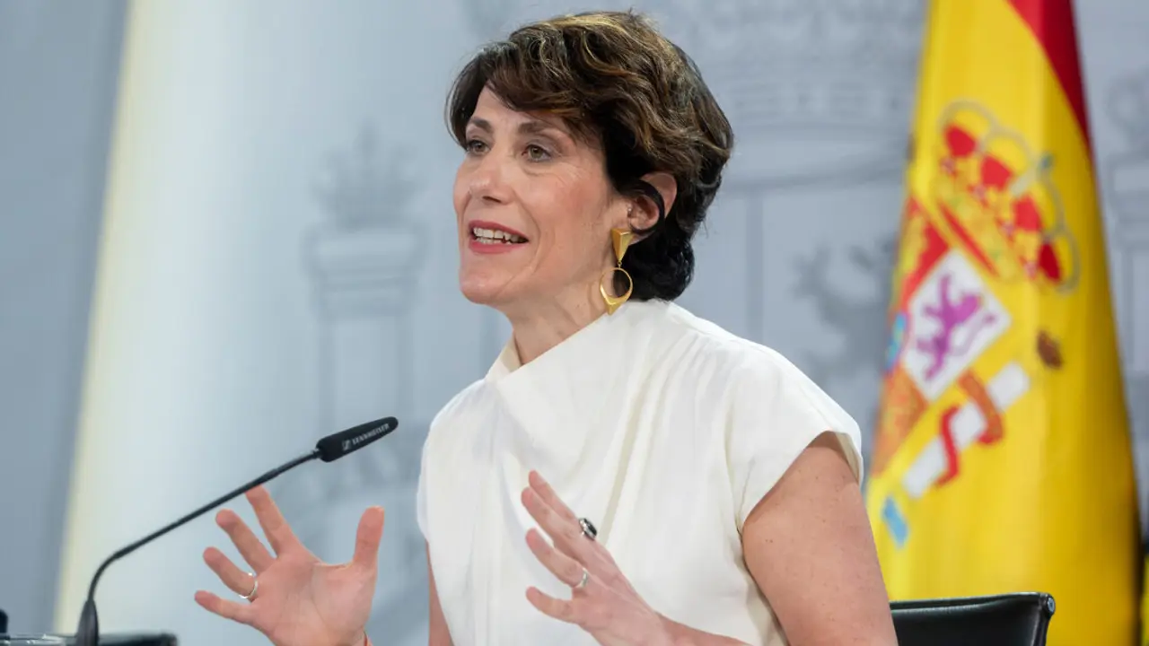 La ministra de Inclusi&oacute;n, Seguridad Social y Migraciones, Elma Saiz. / EP