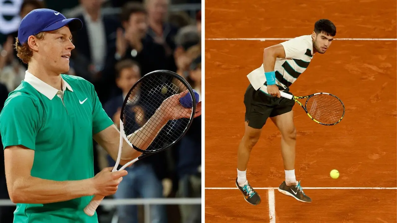 Jannik Sinner y Carlos Alcaraz se enfrentan en una gran final. / EP