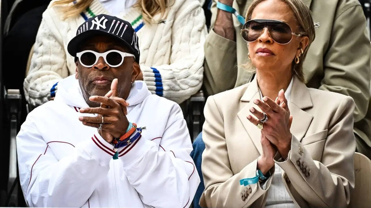 El director Spike Lee y su esposa, Tonya Lewis Lee. AFP7