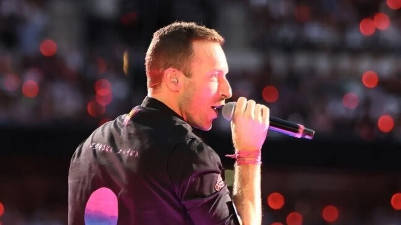 El cantante de Coldplay, Chris Martin, durante un concierto. / EP / Archivo