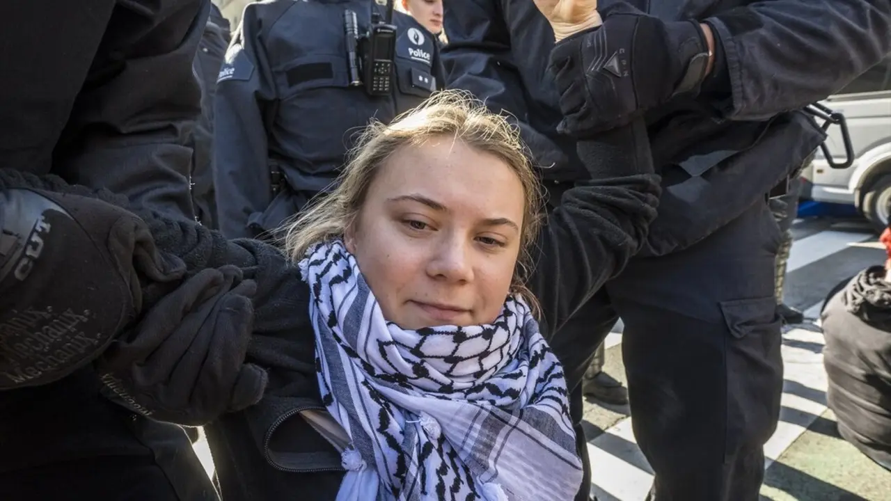 La activista, Greta Thunberg, en una imagen de archivo. / Wiktor Dabkowski