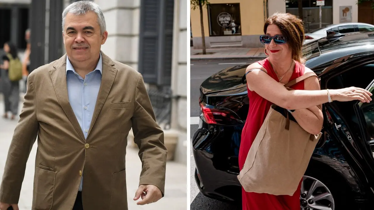 Santos Cerd&aacute;n (izq) y Leire D&iacute;ez. / EP
