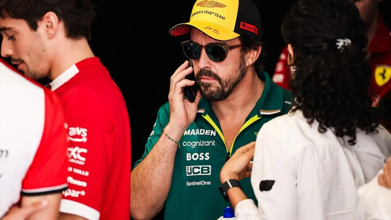El piloto espa&ntilde;ol, Fernando Alonso durante el GP de Espa&ntilde;a. / EP