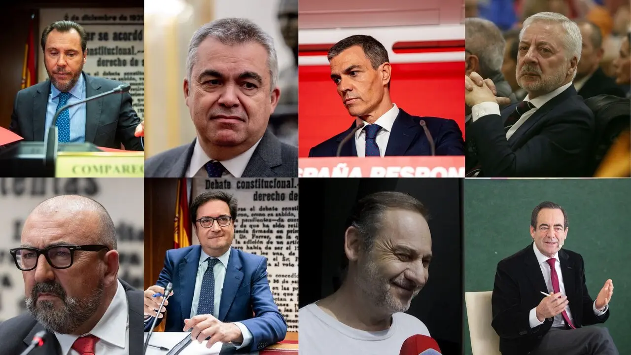 Los implicados en el informe que posee la UCO. / EP