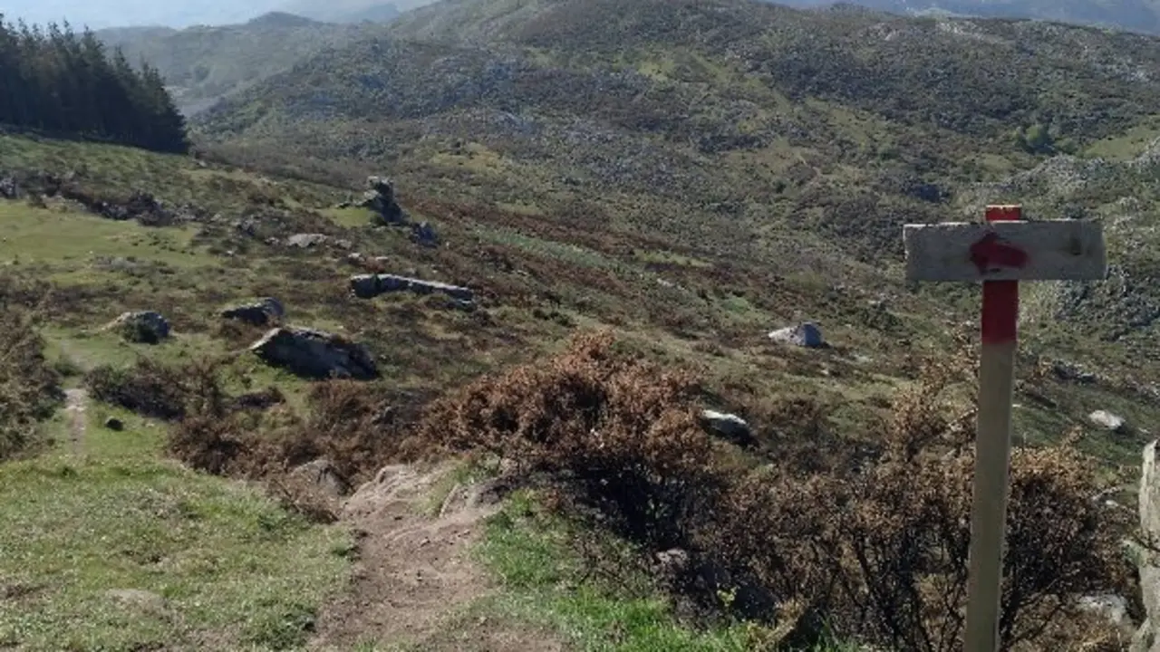 Subida al Monte Dobra. / A.E.