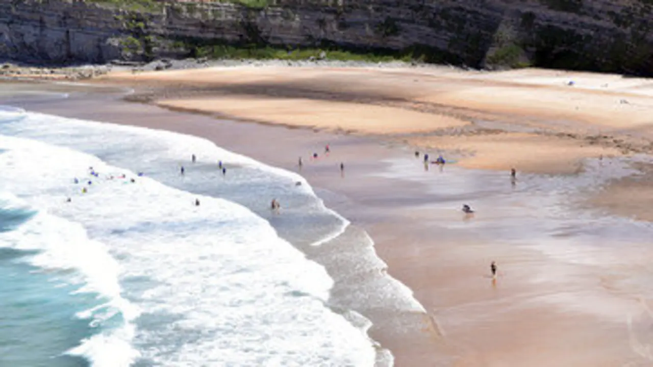 Una de las playas de Somo. / A.S.P