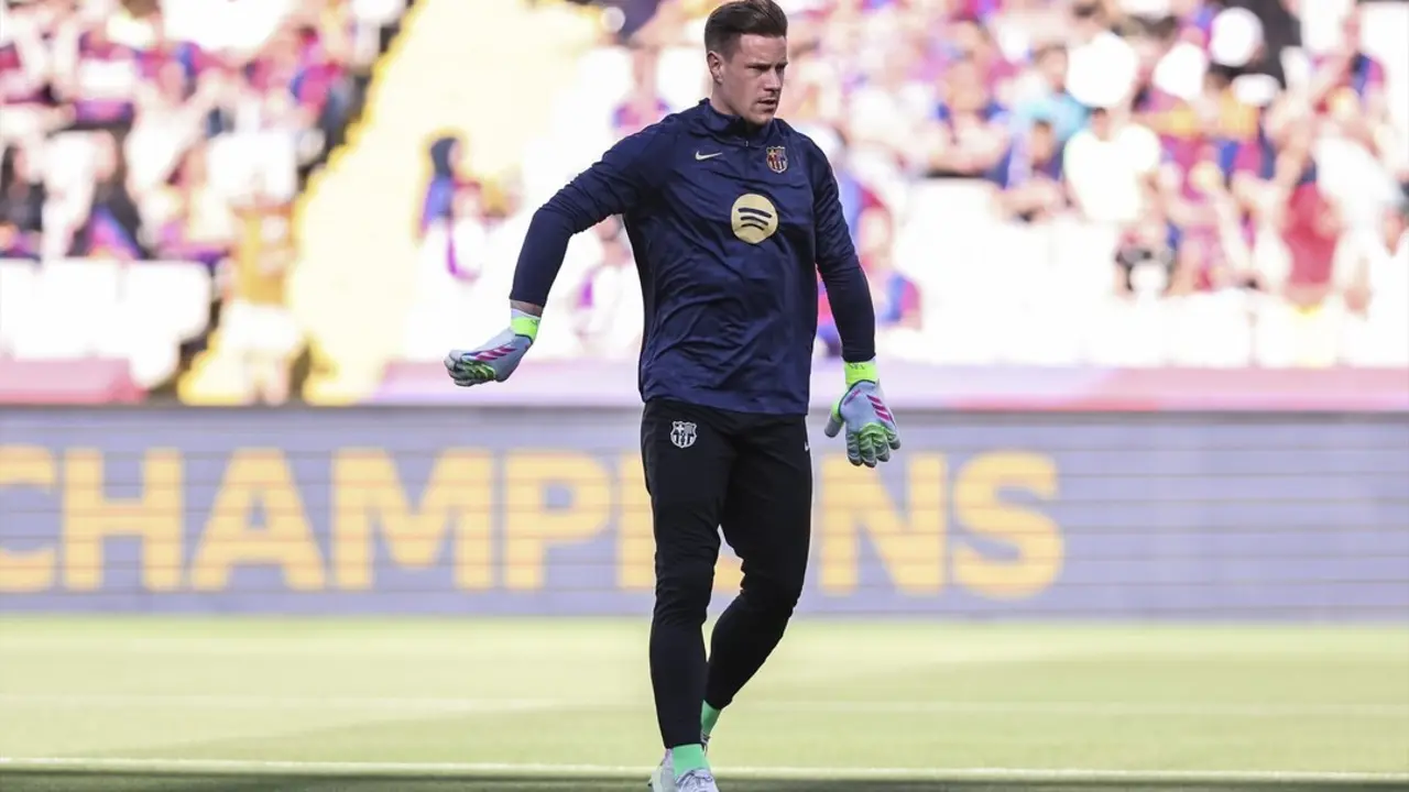 El portero del FC Barcelona, Marc-Andre ter Stegen. / EP