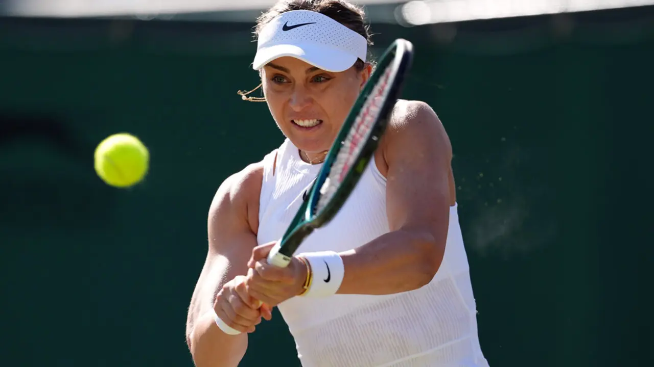 La tenista espa&ntilde;ola, Paula Badosa durante Wimbledon 2024. / Zac Goodwin