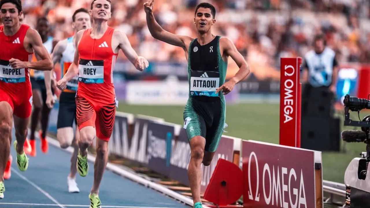 Mohamed Attaoui durante la carrera. / Alexandre Martins